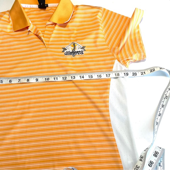 NWT: Page and Tuttle golf shirt, orange medium - Picture 7 of 12